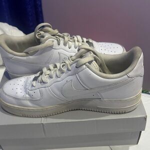 Nike White Air force 1s